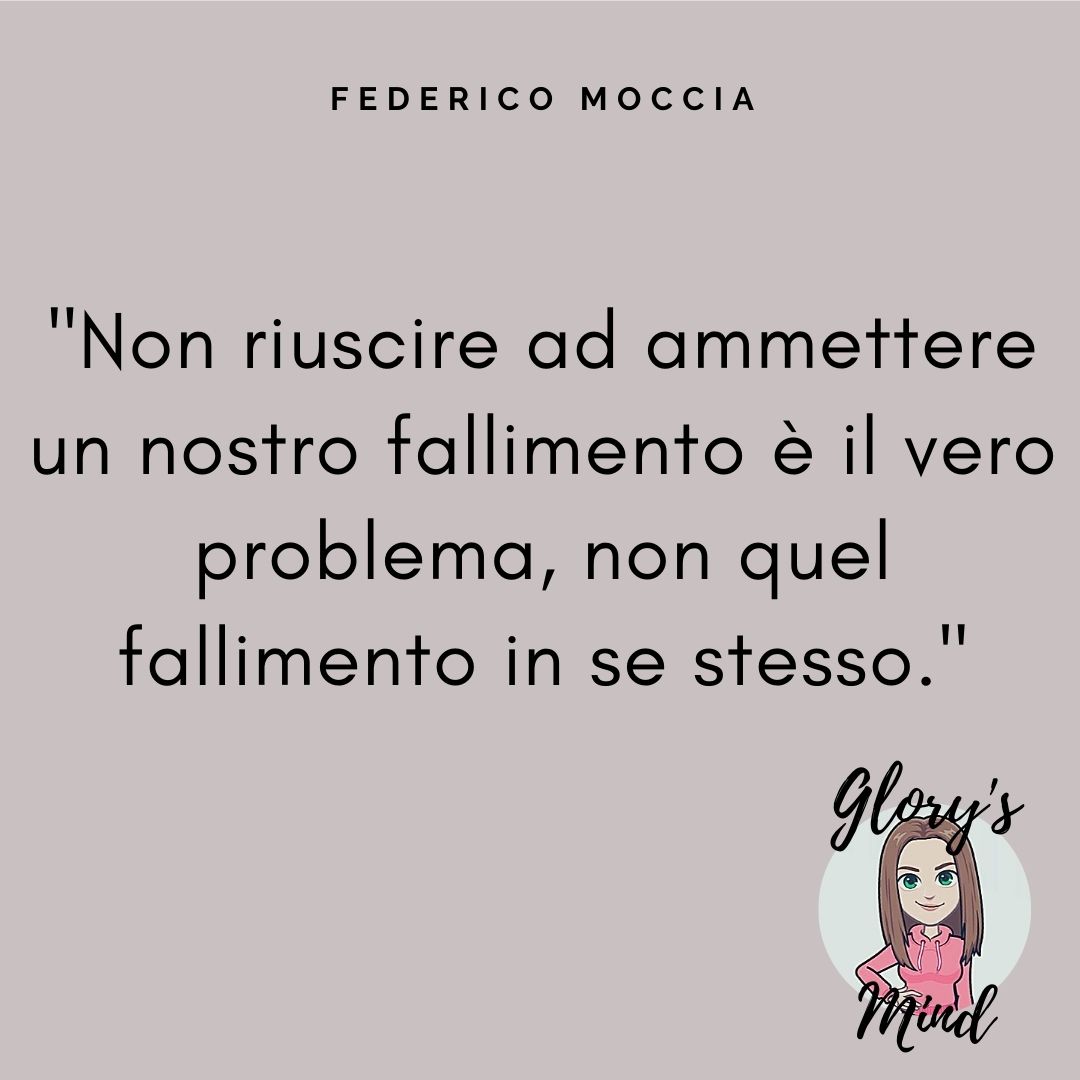 ammettere un fallimento