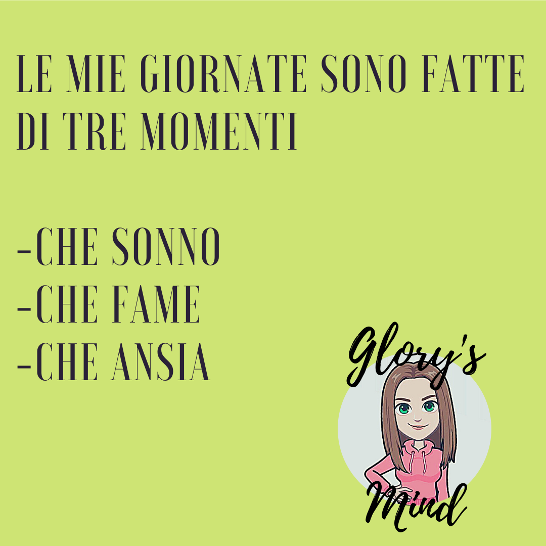 le giornate fatte da tre momenti